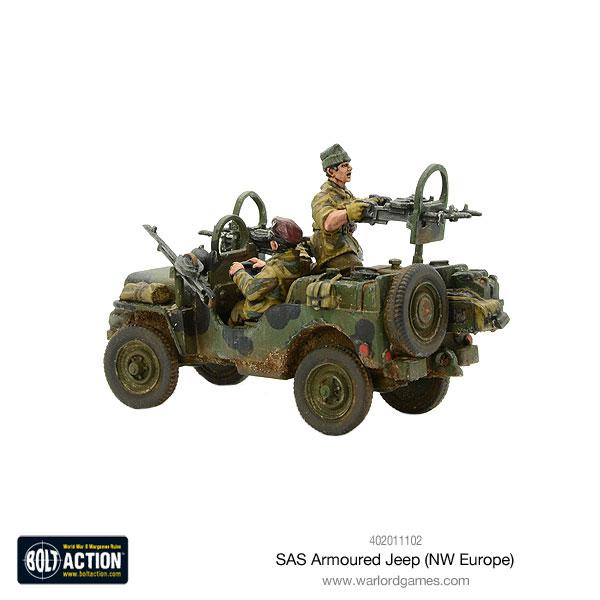 Bolt Action: SAS Armoured Jeep (NW Europe)