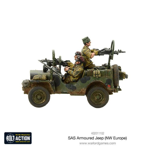 Bolt Action: SAS Armoured Jeep (NW Europe)