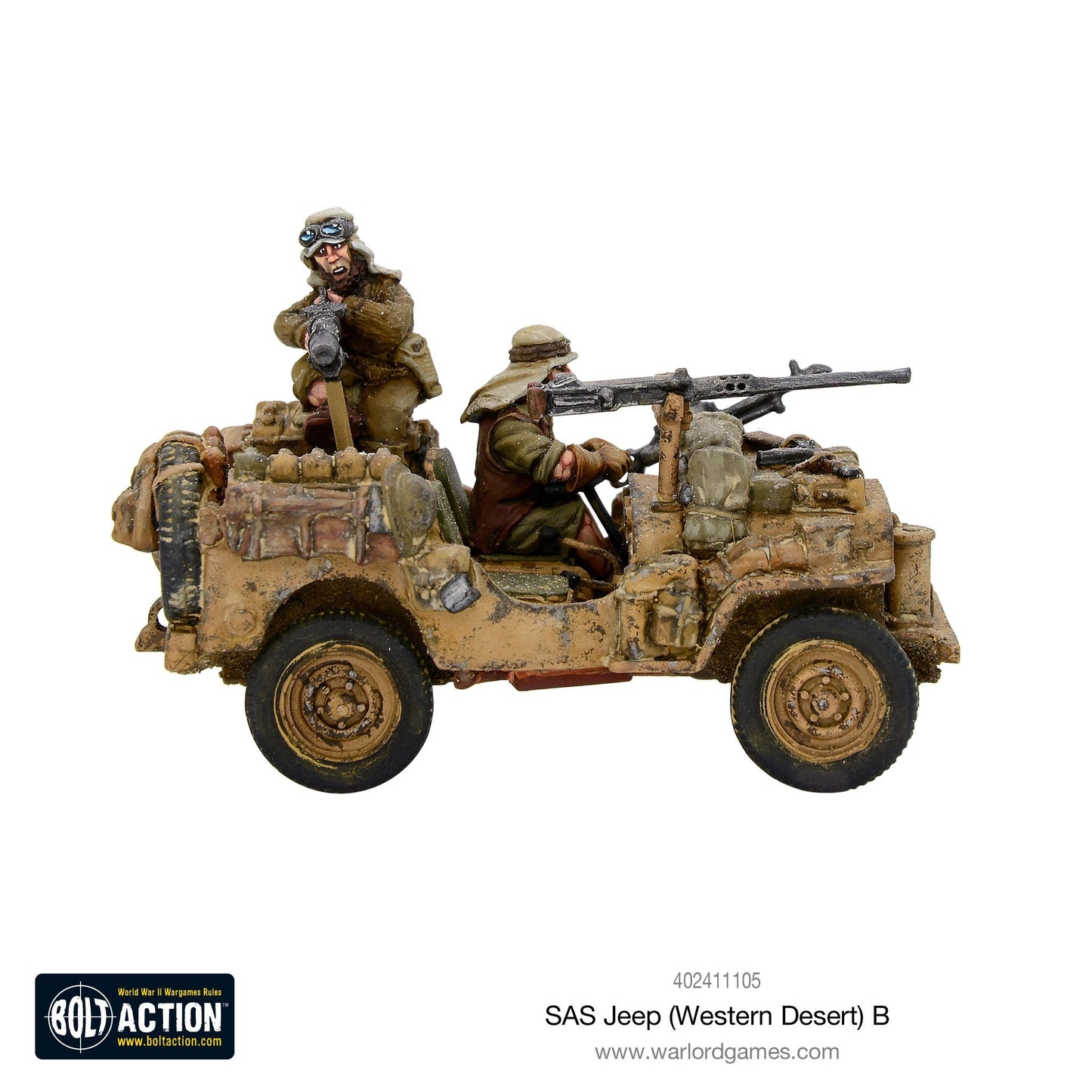 Bolt Action: SAS Jeep (Western Desert) B