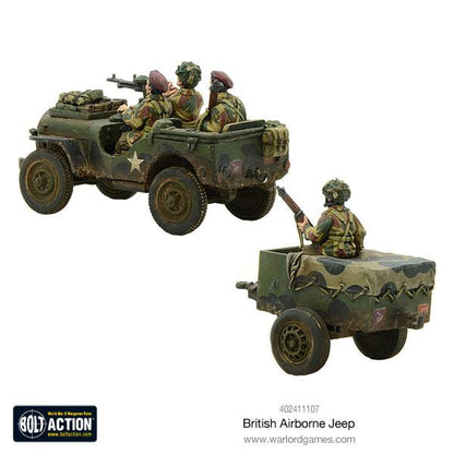 Bolt Action: British Airborne Jeep & Trailer