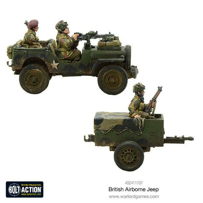 Bolt Action: British Airborne Jeep & Trailer
