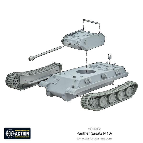Achtung Panzer!: German Tanks - Panther (Ersatz M10)