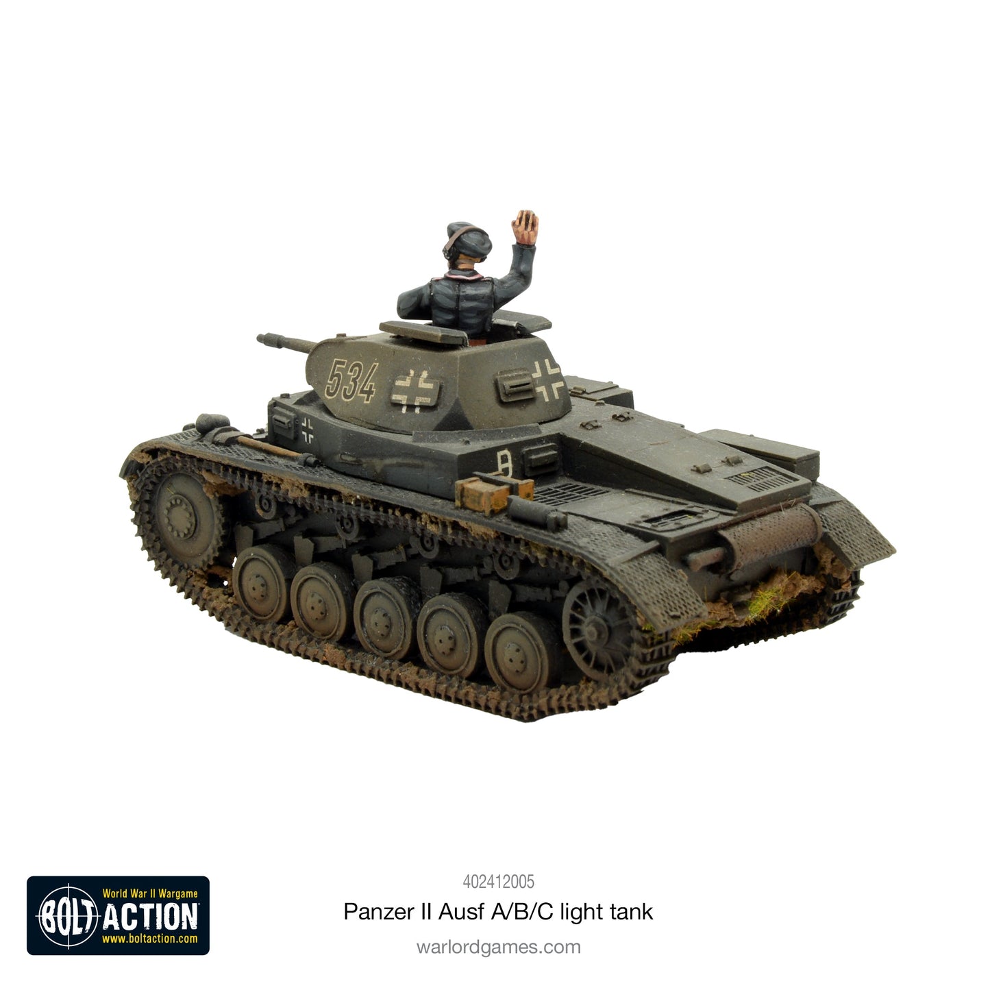Bolt Action: German - Panzer II Ausf. A/B/C