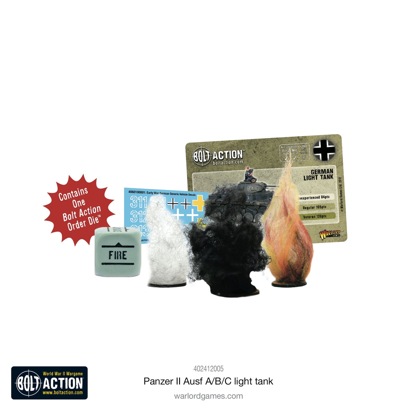 Bolt Action: German - Panzer II Ausf. A/B/C