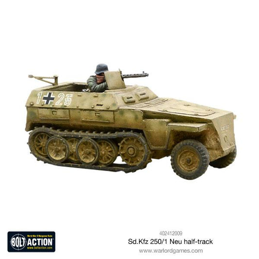 Bolt Action: German - Sd.Kfz 250/1 Neu Halftrack