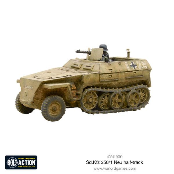 Bolt Action: German - Sd.Kfz 250/1 Neu Halftrack