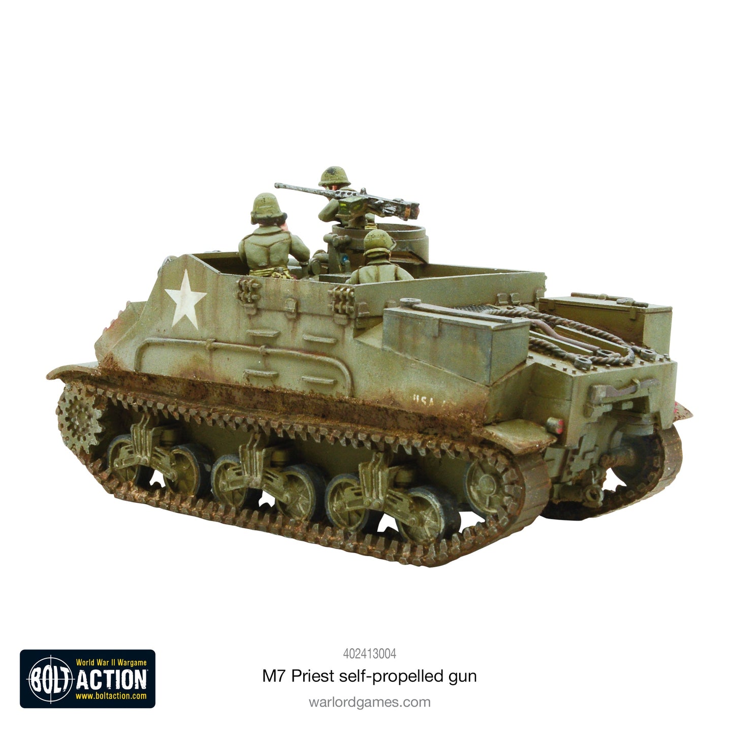 Achtung Panzer!: British Tanks - M7 Priest self-propelled gun
