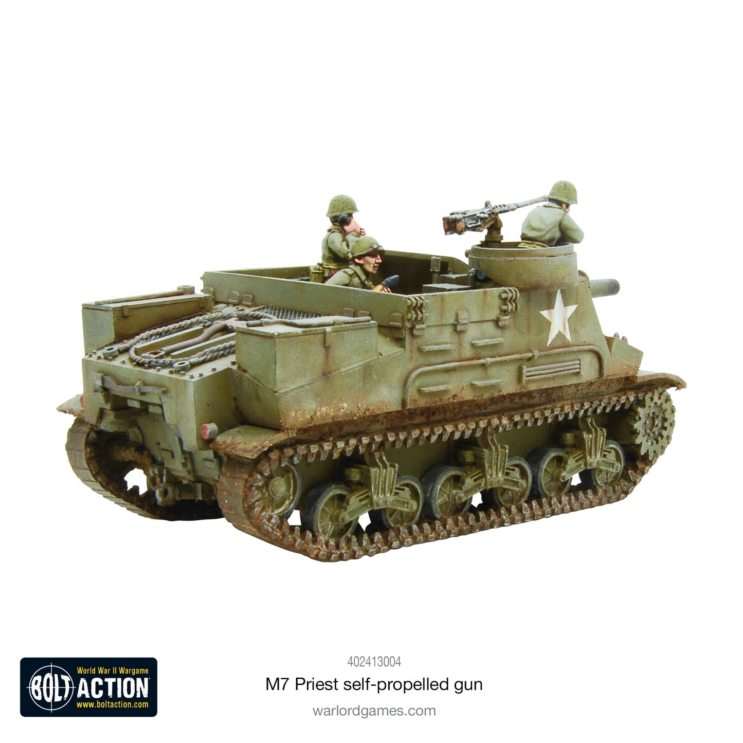 Achtung Panzer!: British Tanks - M7 Priest self-propelled gun