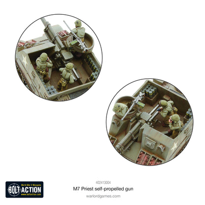 Achtung Panzer!: British Tanks - M7 Priest self-propelled gun