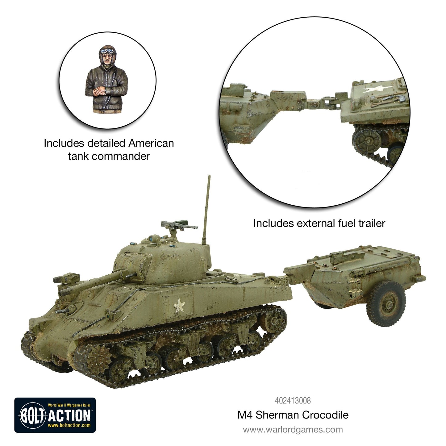 Achtung Panzer!: US Tanks - Sherman Crocodile flamethrower tank