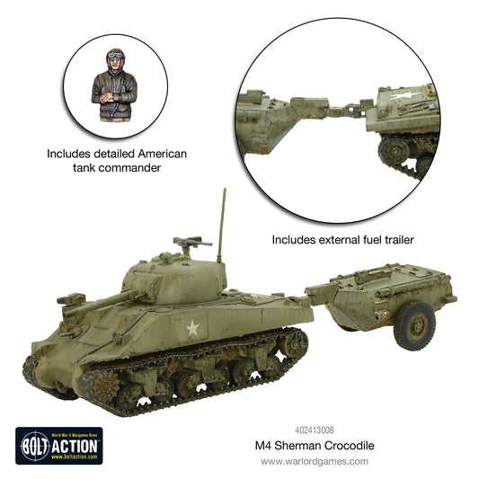 Achtung Panzer!: US Tanks - Sherman Crocodile flamethrower tank