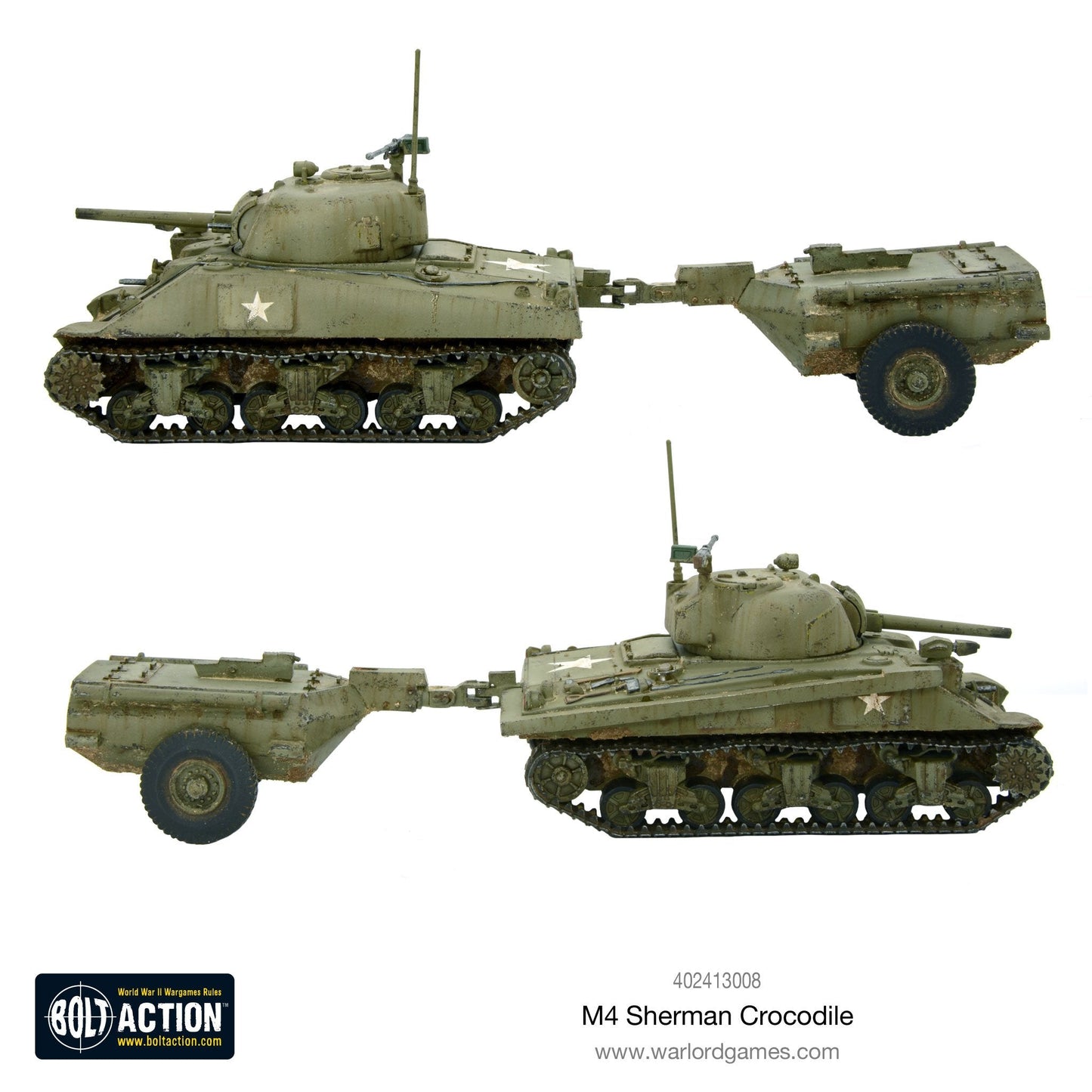 Achtung Panzer!: US Tanks - Sherman Crocodile flamethrower tank