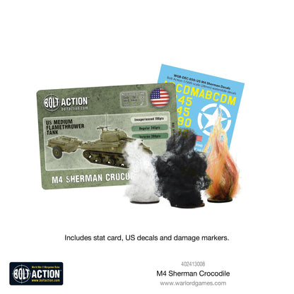 Achtung Panzer!: US Tanks - Sherman Crocodile flamethrower tank