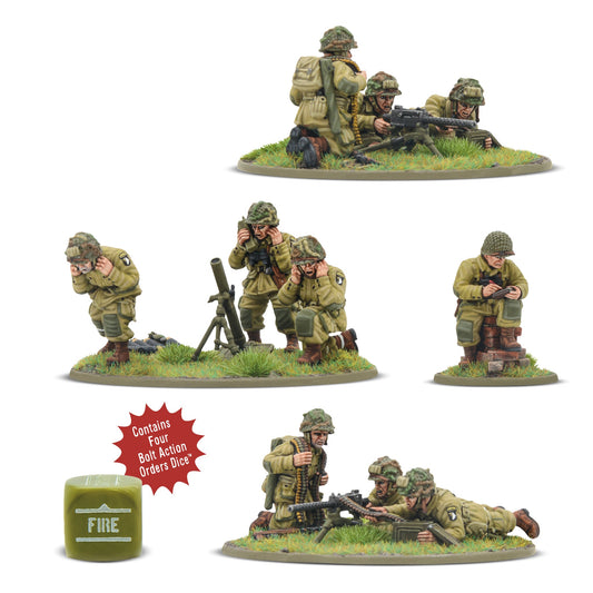 Bolt Action: USA - US Airborne (D-Day) Heavy Weapons Platoon