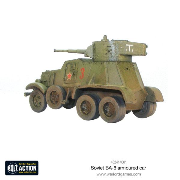 Achtung Panzer!: Soviet Tanks - BA-6 Armoured Car