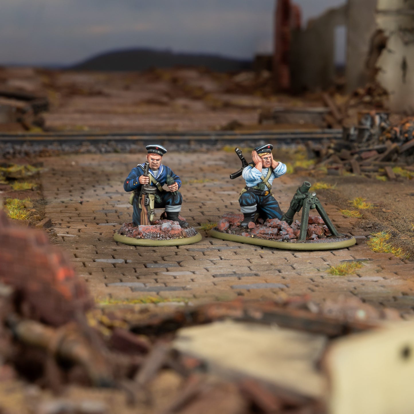 Bolt Action: Soviet - Soviet Naval Brigade Weapon Teams