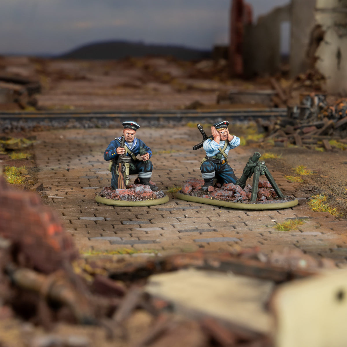 Bolt Action: Soviet - Soviet Naval Brigade Weapon Teams