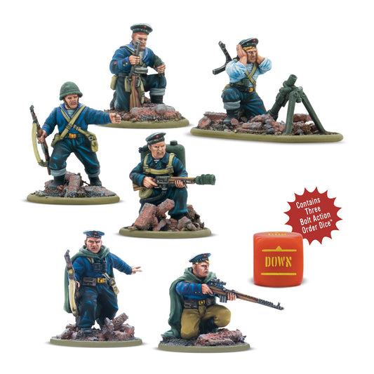 Bolt Action: Soviet - Soviet Naval Brigade Weapon Teams