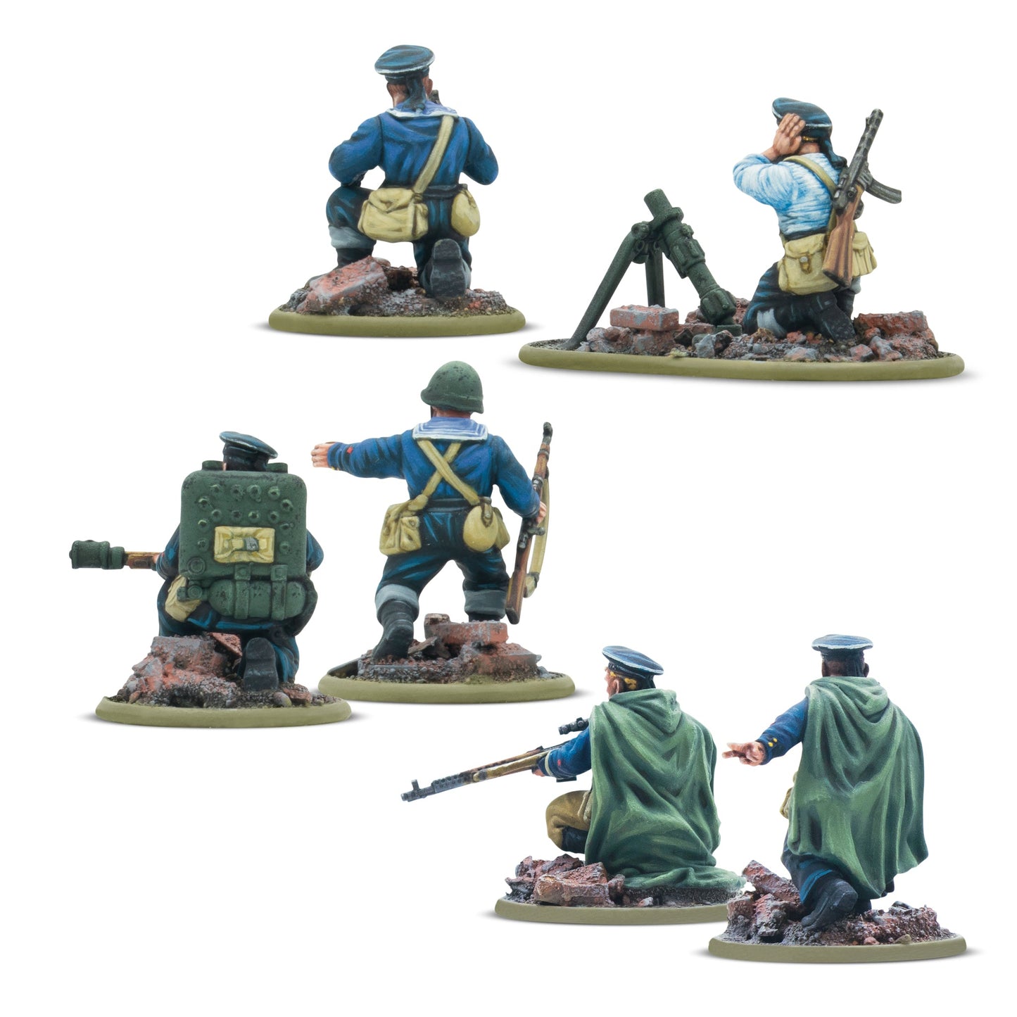Bolt Action: Soviet - Soviet Naval Brigade Weapon Teams