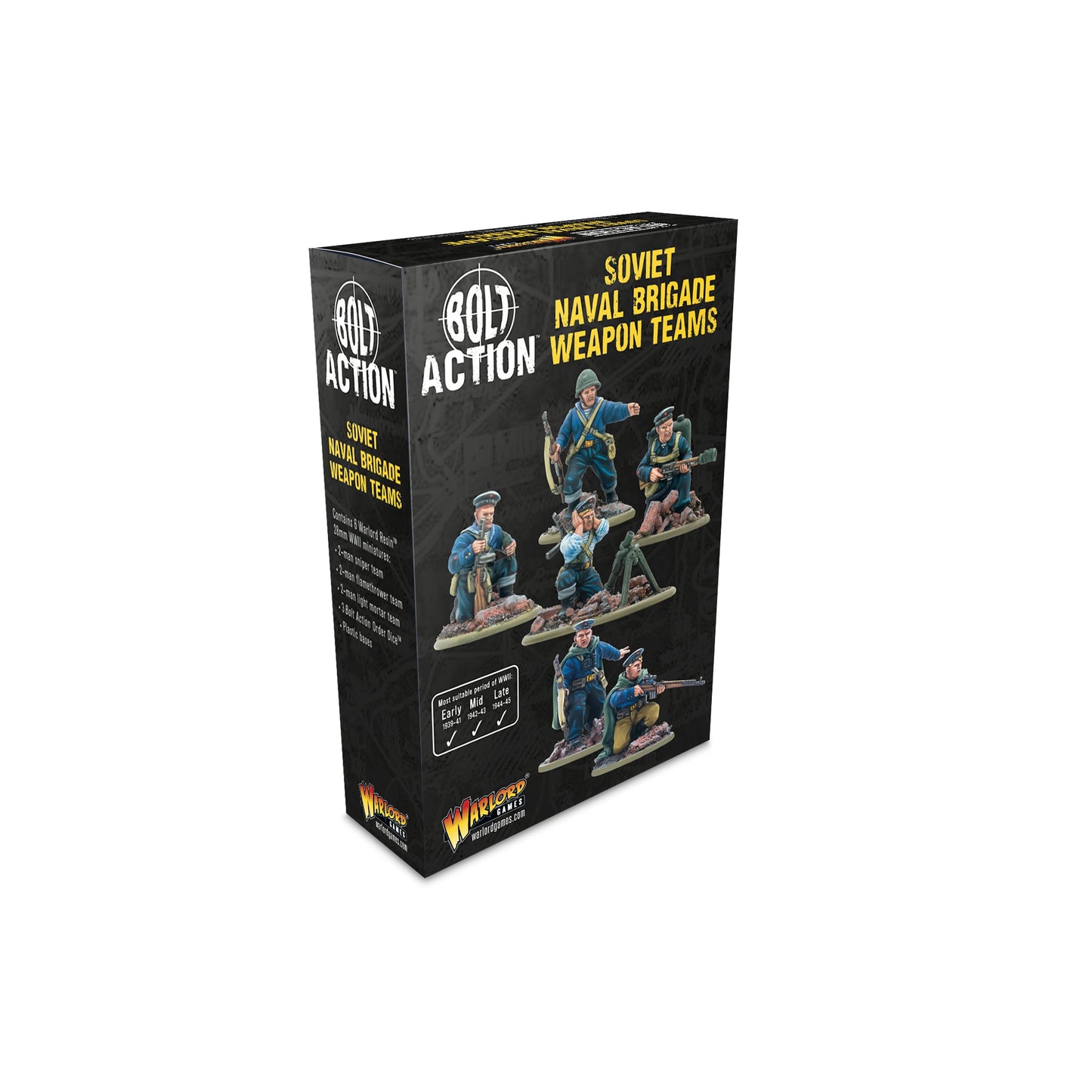 Bolt Action: Soviet - Soviet Naval Brigade Weapon Teams