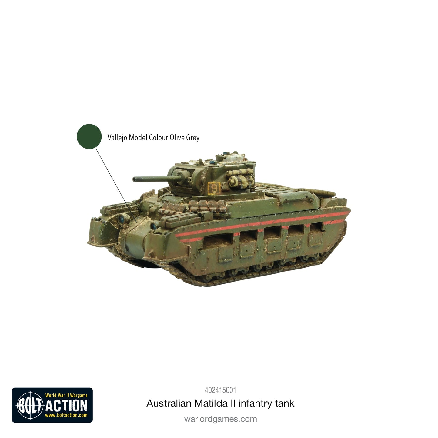 Bolt Action: Australian Matilda II infantry tank