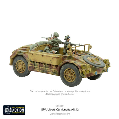 Bolt Action: SPA-Viberti Camionetta AS. 42