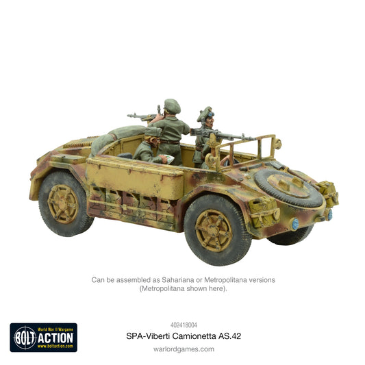 Bolt Action: SPA-Viberti Camionetta AS. 42