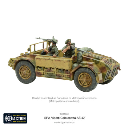 Bolt Action: SPA-Viberti Camionetta AS. 42