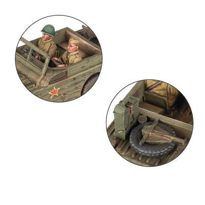 Bolt Action: Ford GPA Amphibious Jeep with Soviet Army Crew
