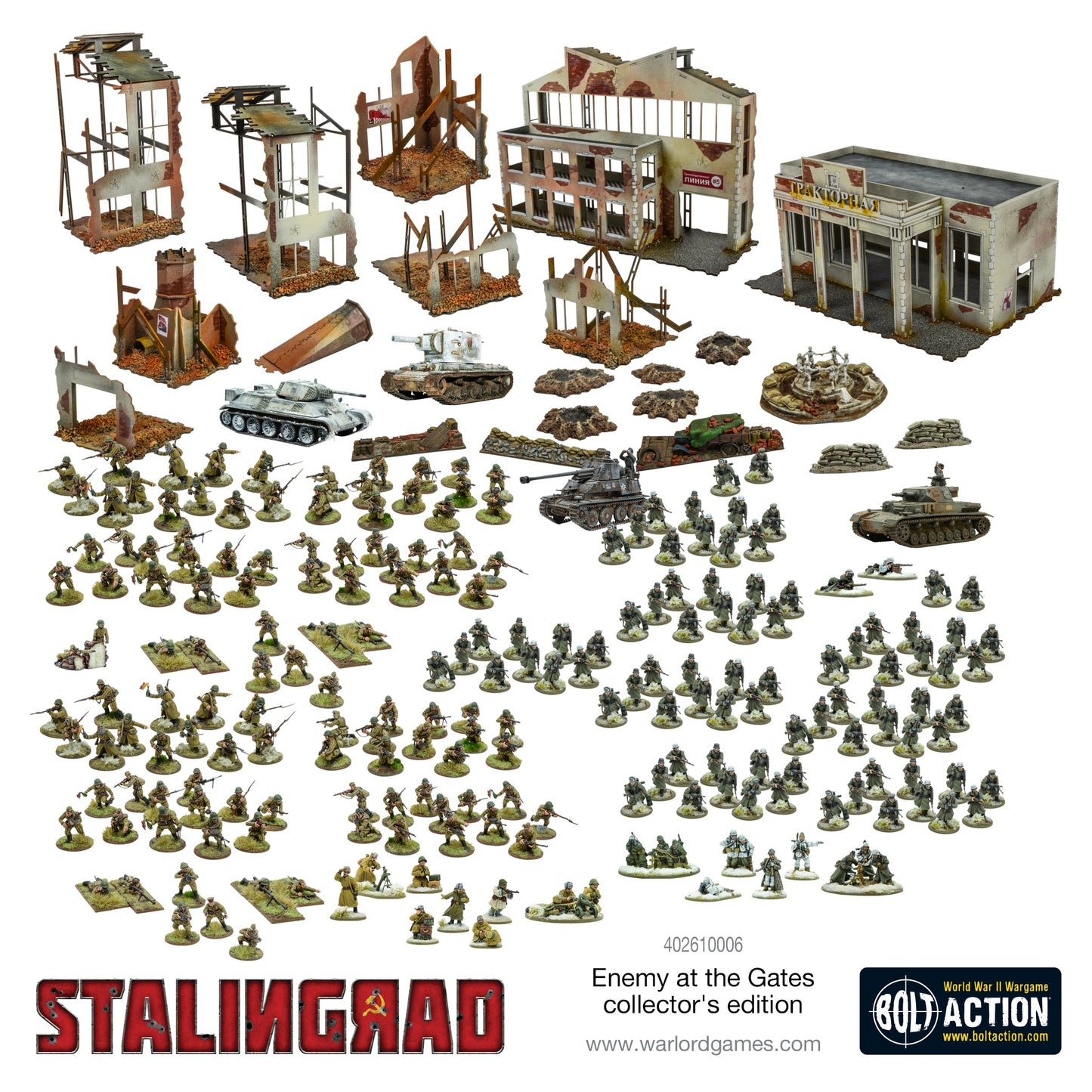 Bolt Action: German - Enemy at the Gates - Stalingrad battle-set collectors edition