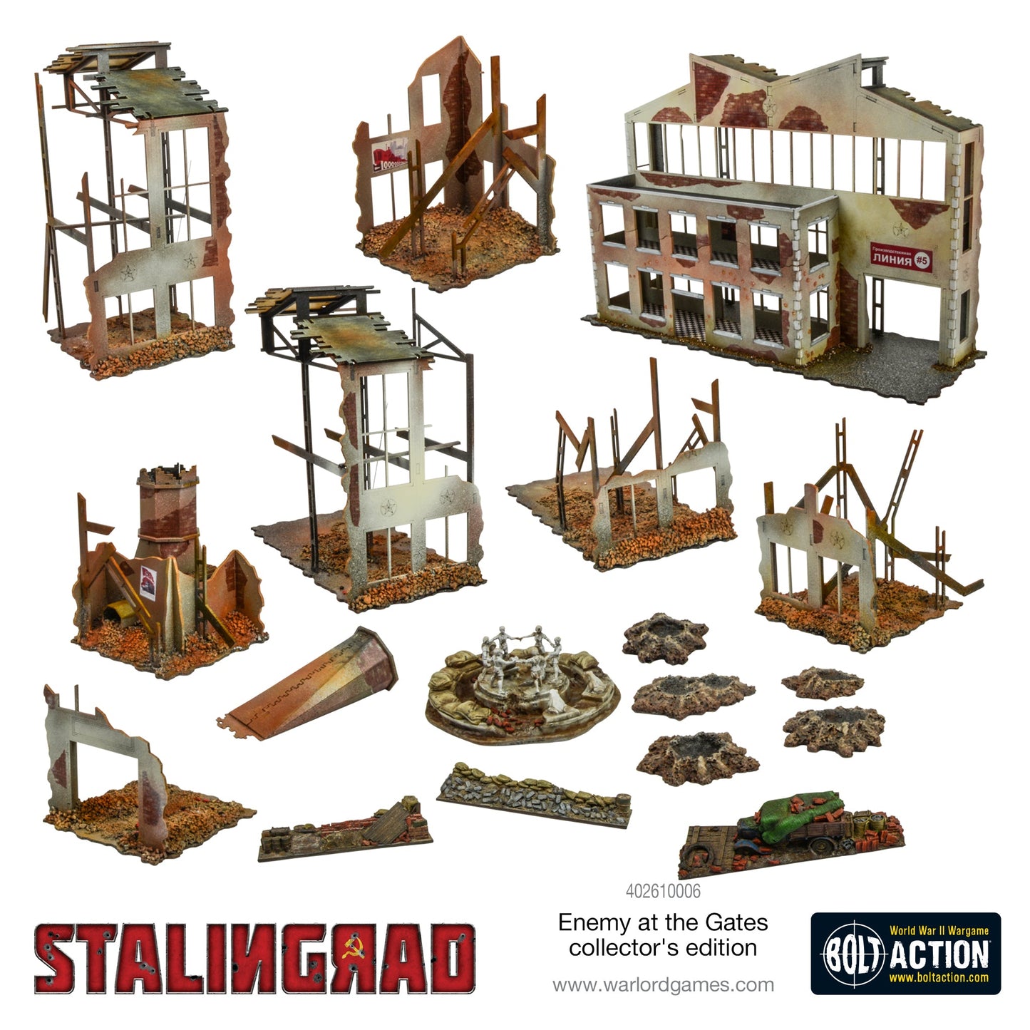Bolt Action: German - Enemy at the Gates - Stalingrad battle-set collectors edition