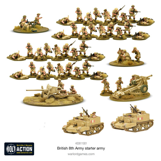 Bolt Action: 8th Army starter army