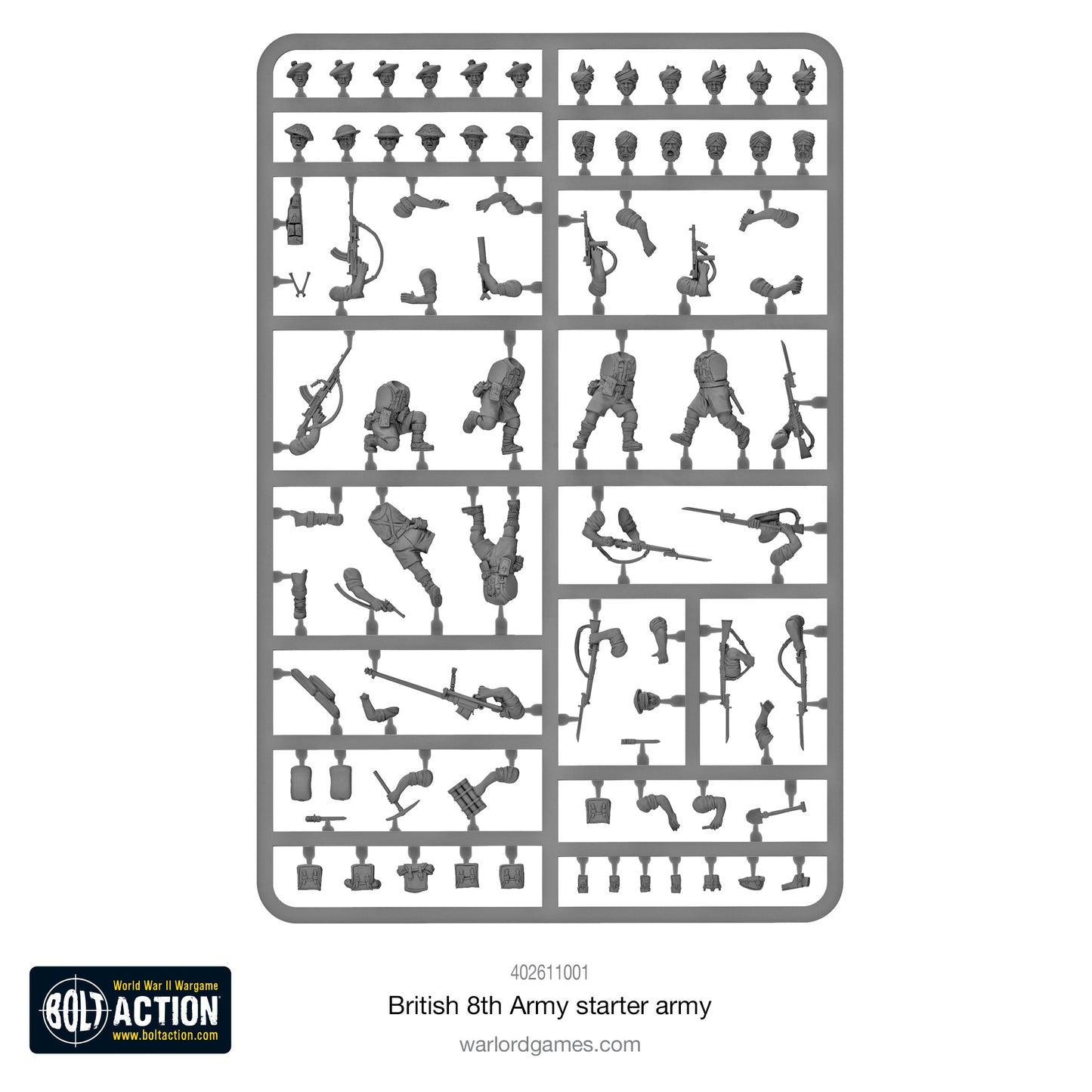 Bolt Action: 8th Army starter army