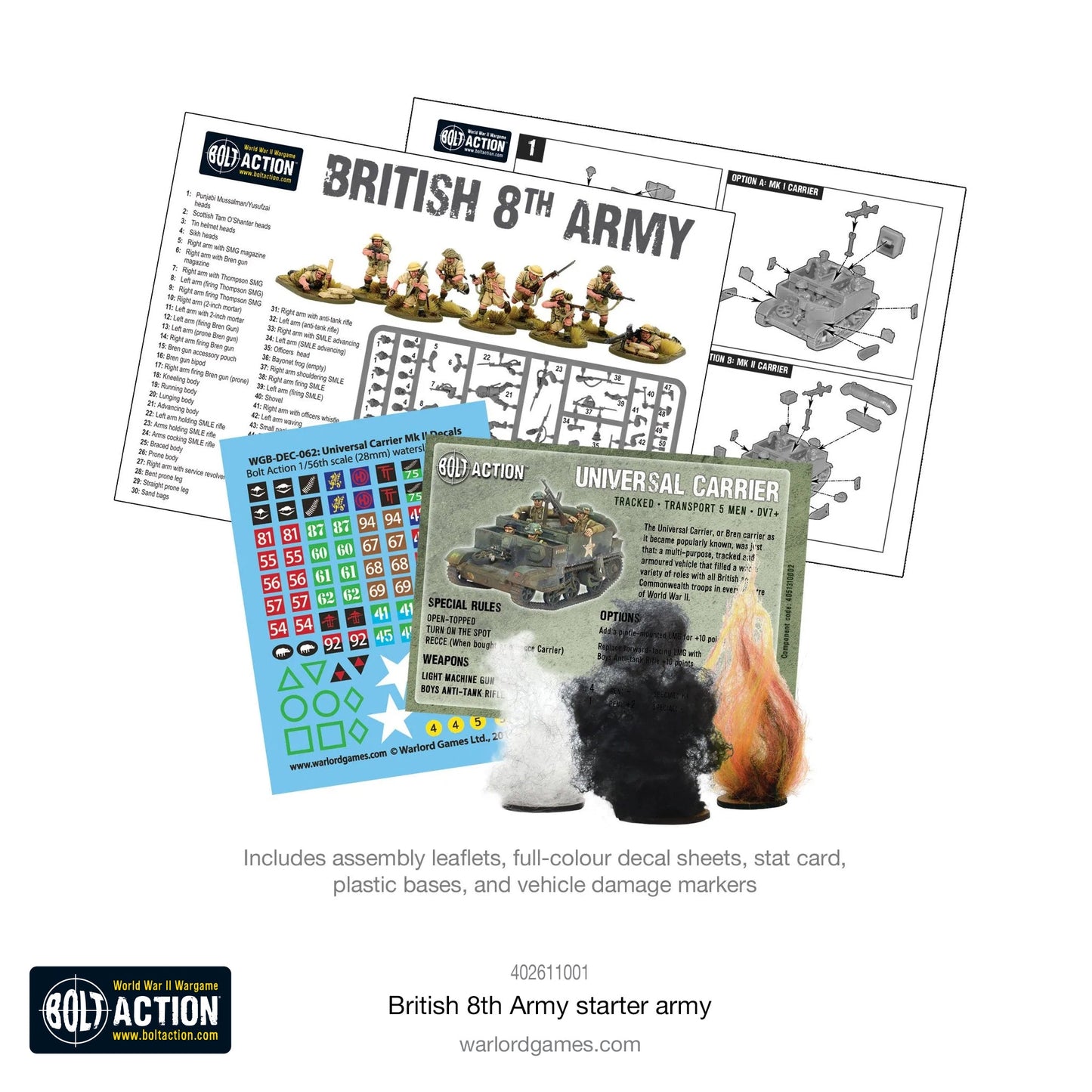 Bolt Action: 8th Army starter army
