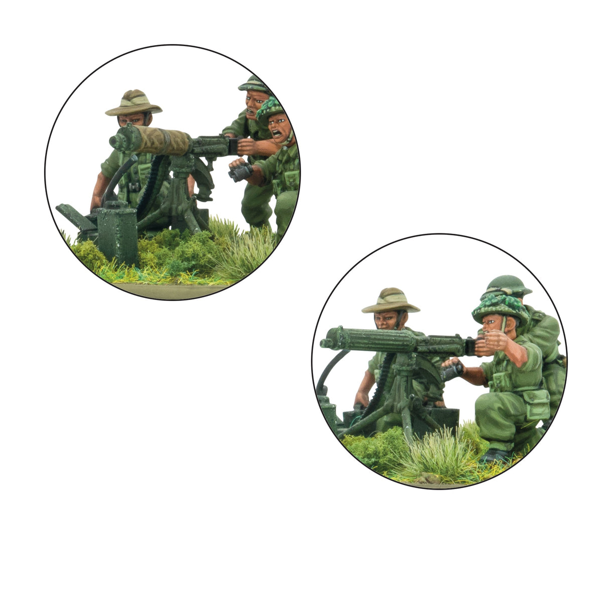 Bolt Action: British - Gurkha Heavy Weapons platoon