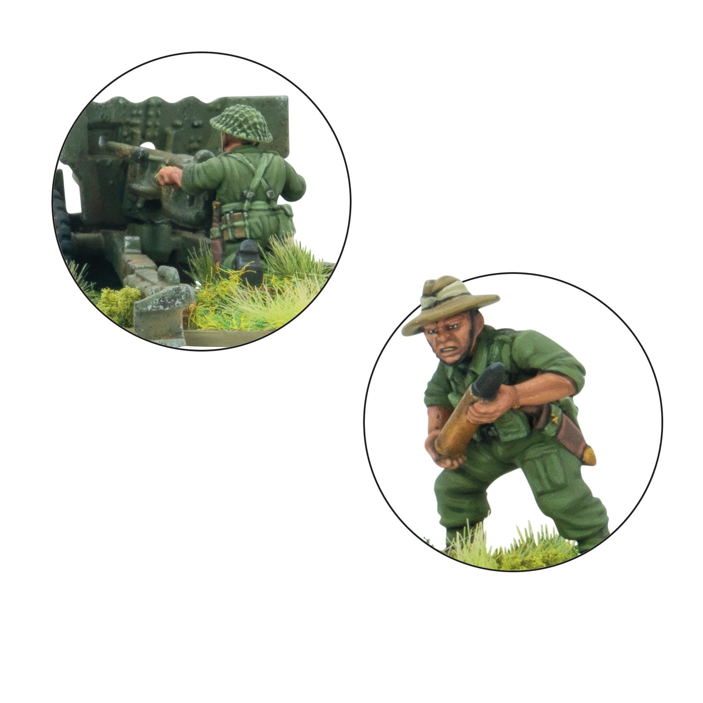 Bolt Action: British - Gurkha 6-pounder anti-tank gun
