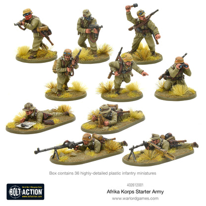 Bolt Action: German - Afrika Korps Starter army