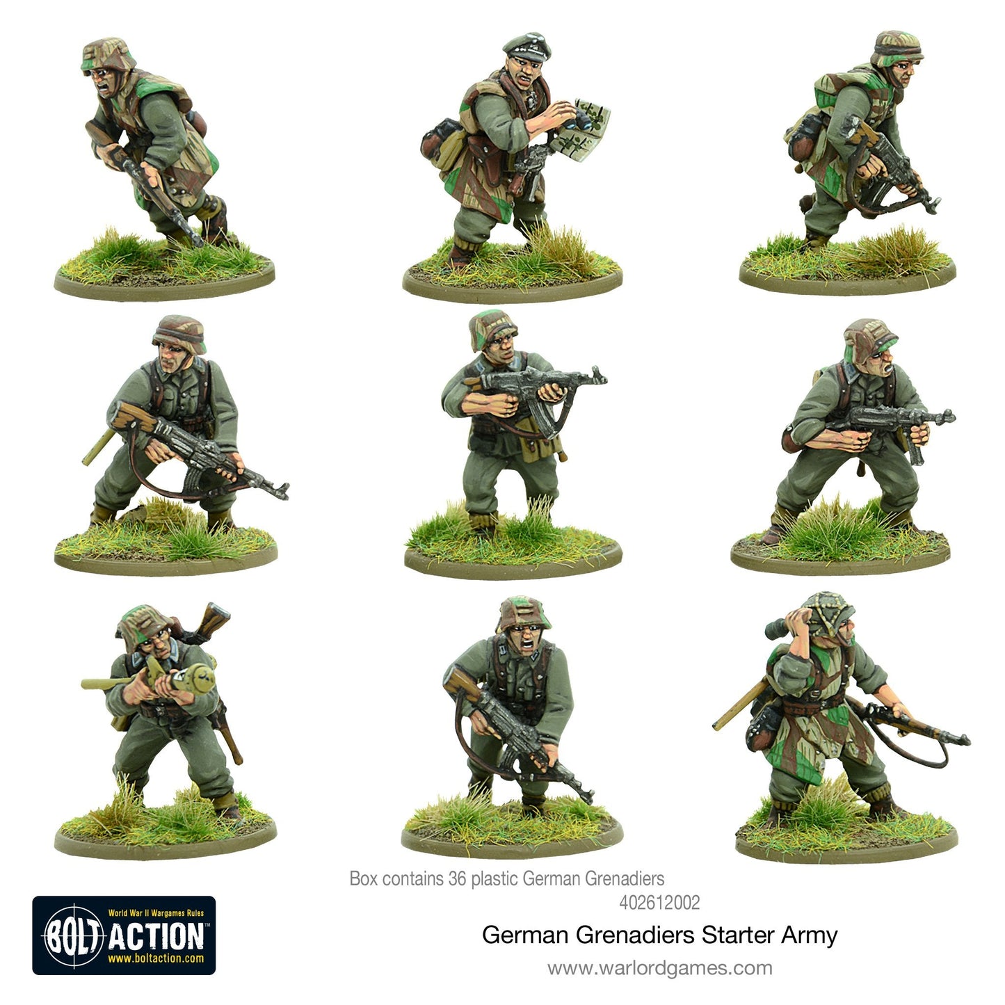 Bolt Action: German - German Grenadiers Starter Army