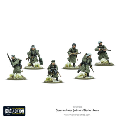 Bolt Action: German - German Heer (Winter) starter army