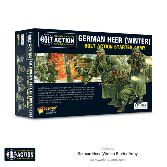 Bolt Action: German - German Heer (Winter) starter army