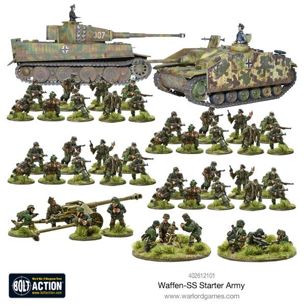 Bolt Action: German - Waffen SS Starter Army