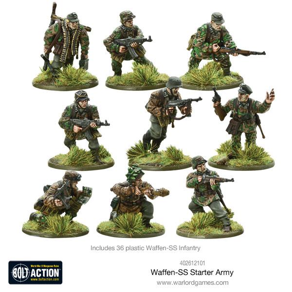 Bolt Action: German - Waffen SS Starter Army