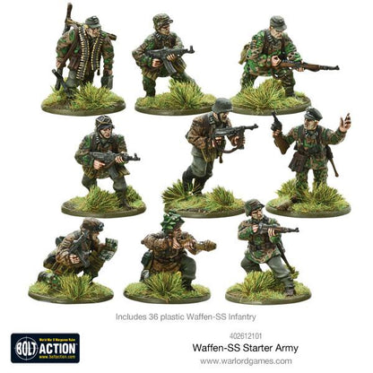 Bolt Action: German - Waffen SS Starter Army