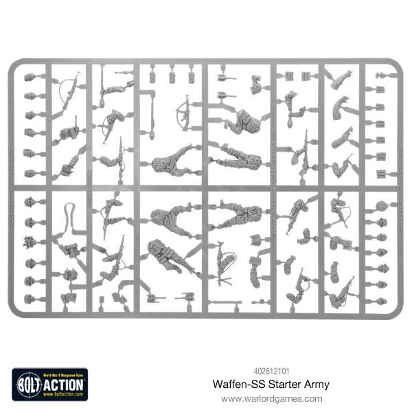 Bolt Action: German - Waffen SS Starter Army