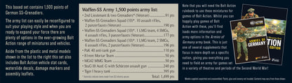 Bolt Action: German - Waffen SS Starter Army