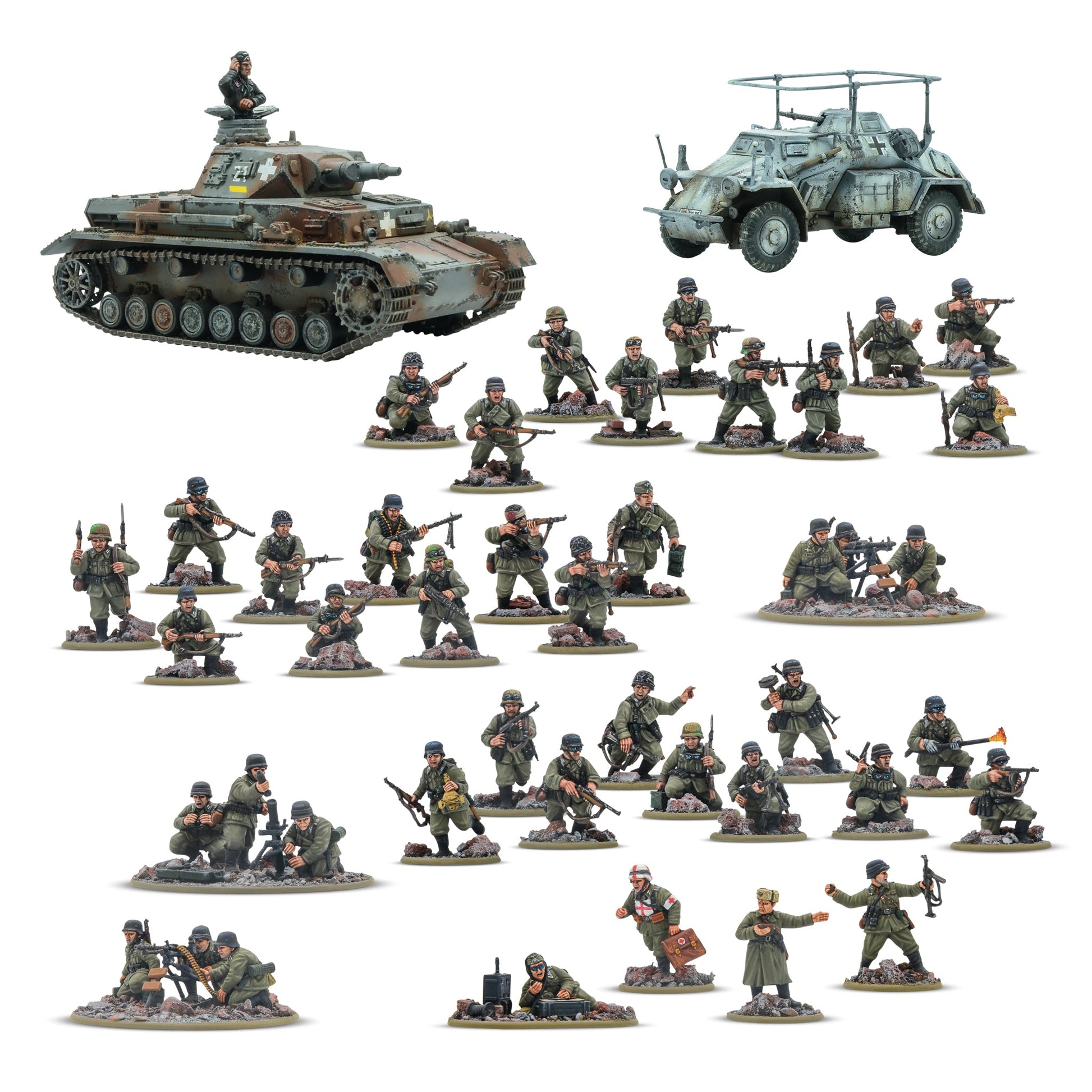 Bolt Action: German - Rattenkrieg - German Veteran Infantry Starter Army