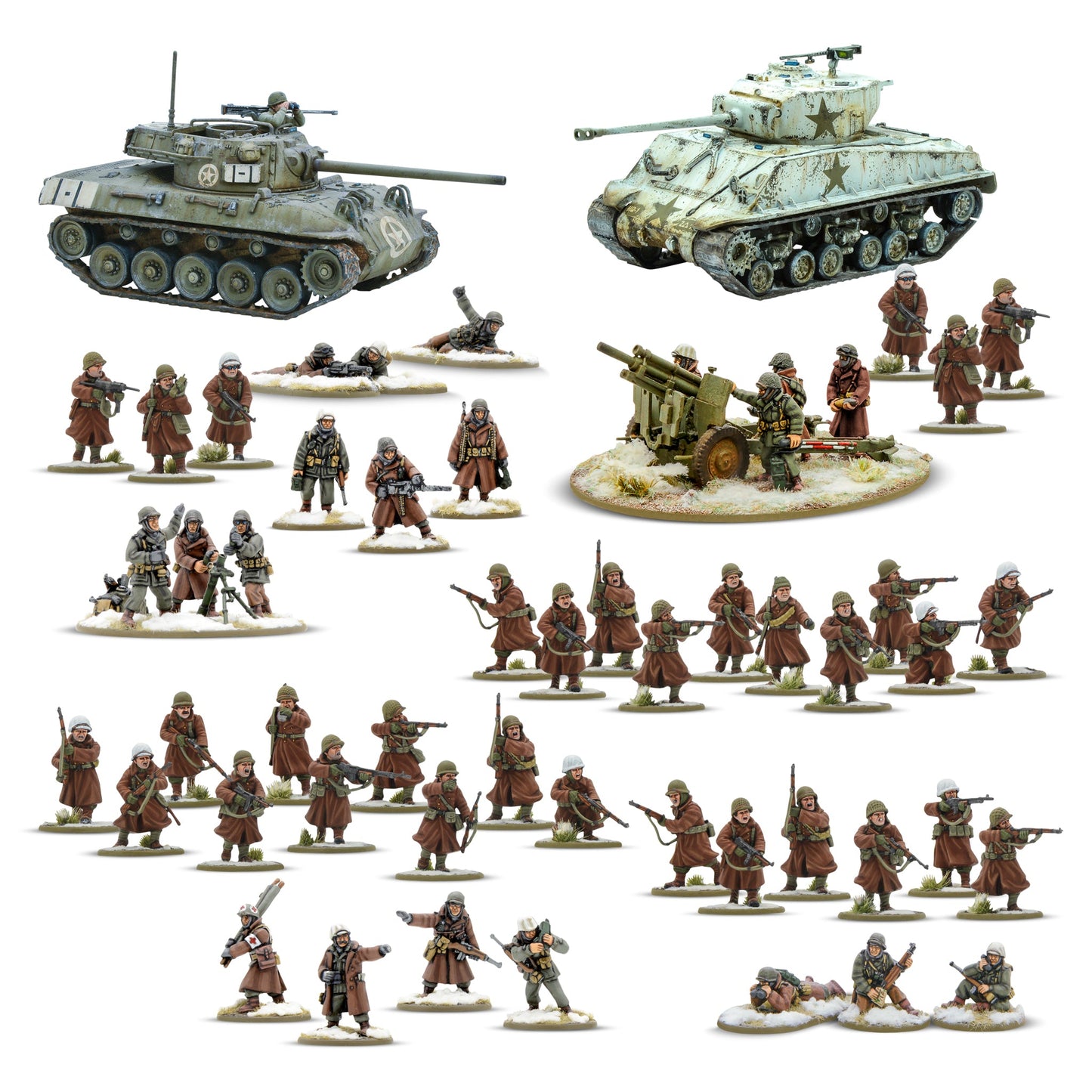 Bolt Action: USA - US Army (Winter) Starter Army