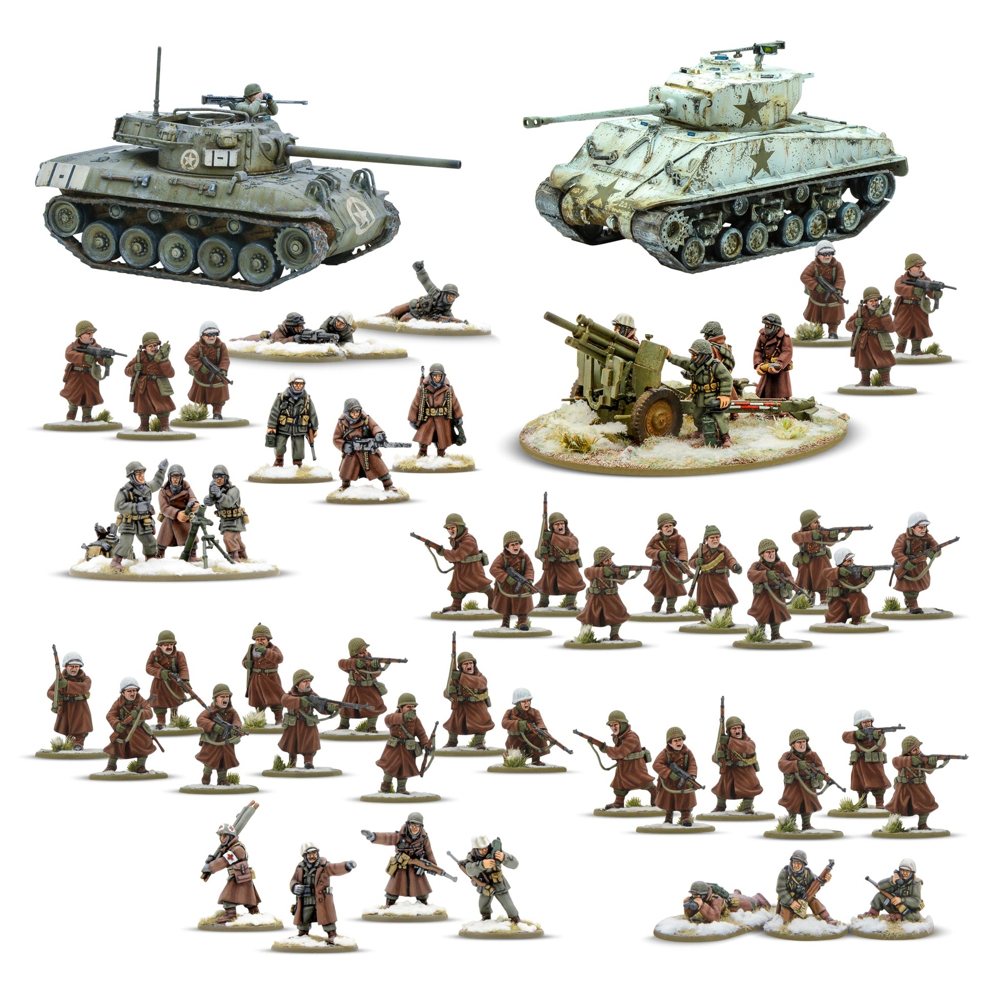 Bolt Action: USA - US Army (Winter) Starter Army