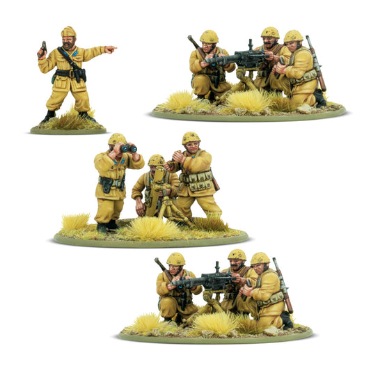 Bolt Action: Italian - Italian Paracadutisti heavy weapons platoon