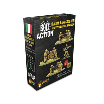 Bolt Action: Italian - Italian Paracadutisti heavy weapons platoon